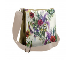Floral Bouquet Messenger Bag