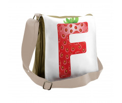 Deliciously Designed F Messenger Bag