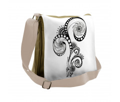 Body Art Doodle Messenger Bag