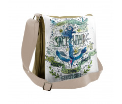 Ocean Anchor Messenger Bag