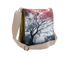 Abstract Colorful Dramatic Messenger Bag