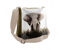 Elephant Animal Messenger Bag