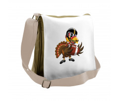 Sport Themed Cartoon Messenger Bag