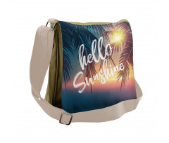 Tropical Palms Messenger Bag