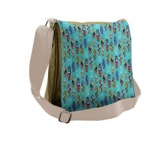 Aloha Hawaii Ocean Messenger Bag