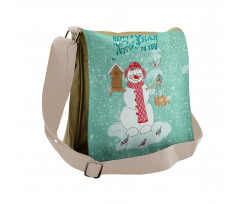 Happy New Year Messenger Bag