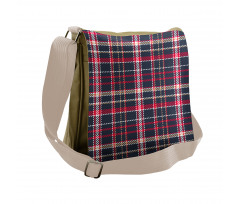 Retro English Classical Messenger Bag