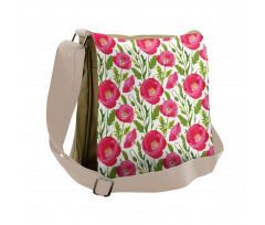 Leaves and Petals Romance Messenger Bag