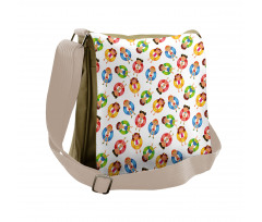 Children in Pool Summer Messenger Bag