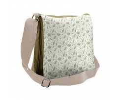 Floral Motifs Ornate Messenger Bag