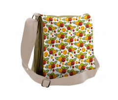 Autumn Harvest Season Messenger Bag