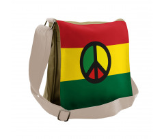 Reggae Culture Peace Messenger Bag
