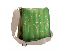 Goalkeeper Striker Motif Messenger Bag