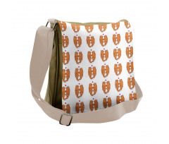 Animal Couple Love Theme Messenger Bag