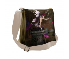 Mythical Creature Forest Messenger Bag