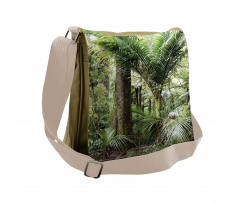 Lush Foliage Jungle Messenger Bag