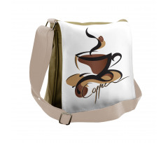 Conceptual Signs Drink Messenger Bag