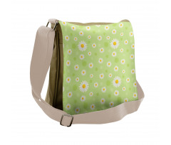 Spring Daisy Messenger Bag