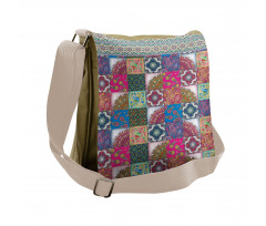 Middle Eastern Paisleys Messenger Bag