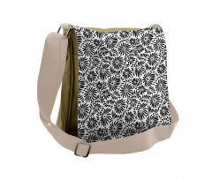 Simple Flower Messenger Bag