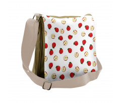 Vibrant Fruit Slices Messenger Bag