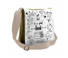 Get Lost in a Book Messenger Bag