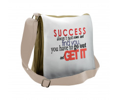 Hardwork Success Messenger Bag