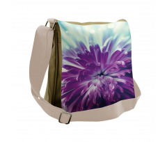 Blooming Floral Motifs Messenger Bag