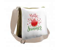 Cartoon Watermelon Messenger Bag