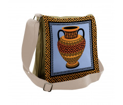 Traditional Amphora Messenger Bag