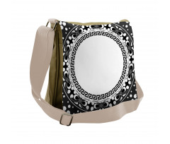 Spirals Swirls Circle Messenger Bag