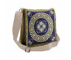 Retro Spring Meander Messenger Bag