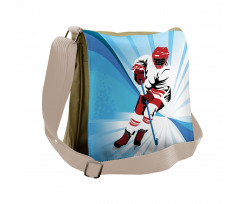 Player Strong Shot Goal Messenger Bag