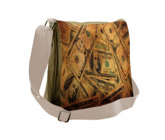 Fiver Sawbuck and C-Note Messenger Bag