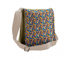 Colorful Autumn Messenger Bag