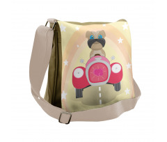 Superhero Puppy Messenger Bag