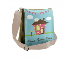 Cozy Cottage Messenger Bag