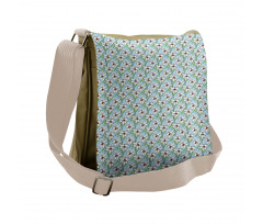 Lilies Garden Messenger Bag