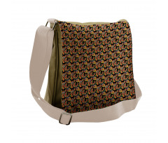 Exotic Autumn Garden Messenger Bag