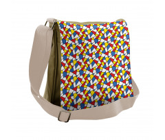 Colorful Stained Glass Messenger Bag