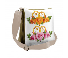 Roses Rings Messenger Bag