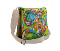 Day in Zoo Messenger Bag