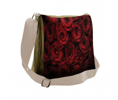 Drops of Blooming Bouquet Messenger Bag