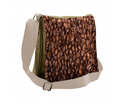 Roasted Coffee Grains Messenger Bag