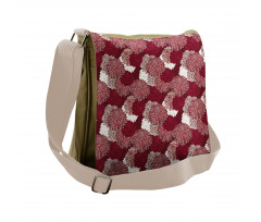 Chrysanthemums Messenger Bag