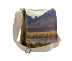 Idyllic Rustic Photo Messenger Bag