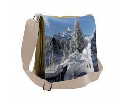 Winter Season in North Messenger Bag