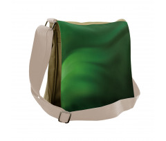 Green Ombre Effect Messenger Bag