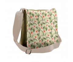 Hawaiian Aloha Hibiscus Messenger Bag