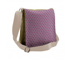 Rhombuses Illustration Messenger Bag